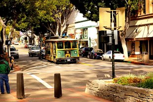 Old SLO Trolley- (medium sized photo)