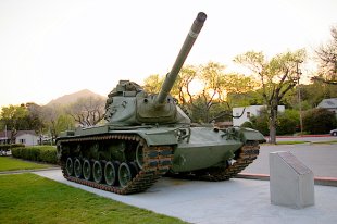 M60A3 Patton Battle Tank Angle View- (medium sized photo)