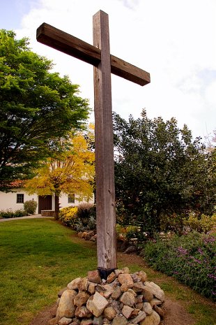 Old Mission Cross- (medium sized photo)