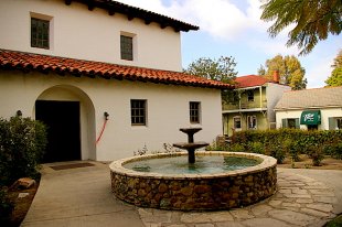 Old Mission Fountain- (medium sized photo)